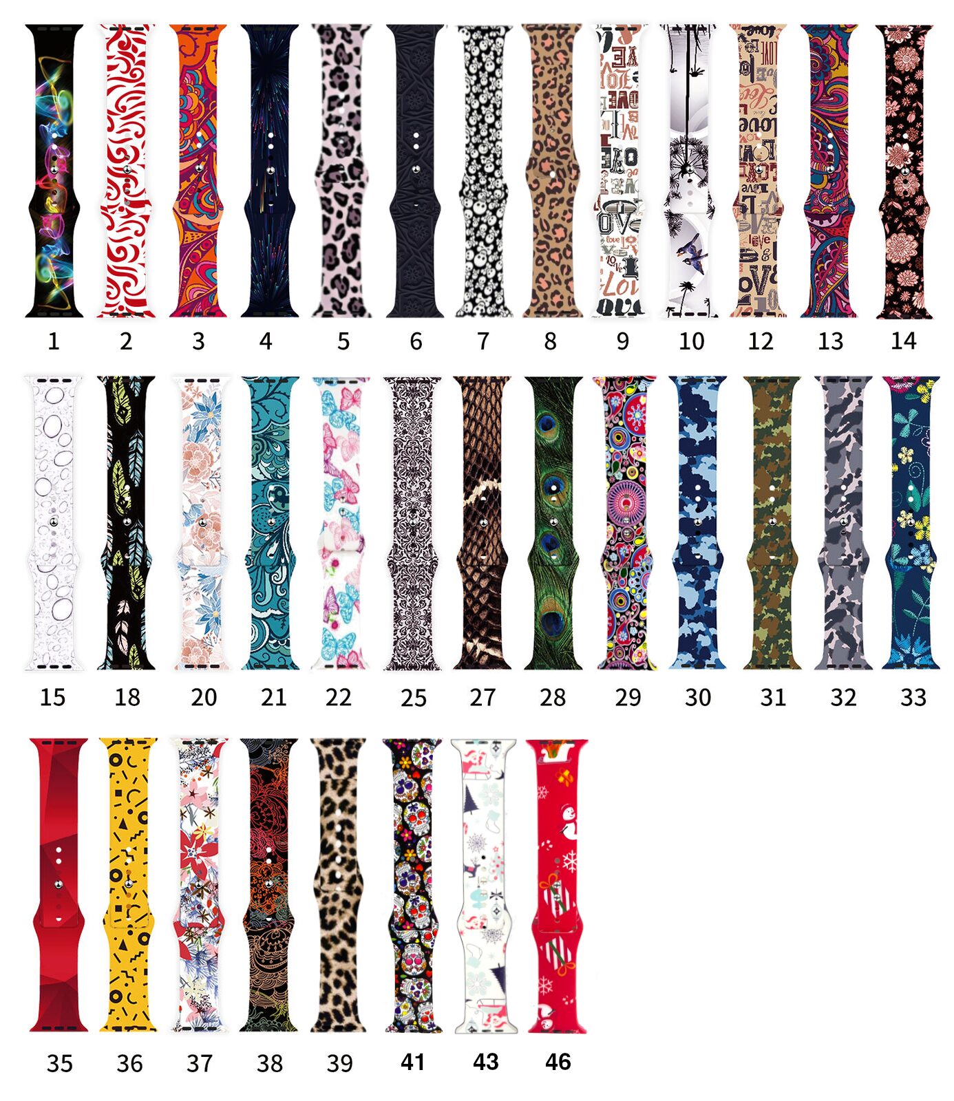 Pulsera estampada Apple Watch - Imagen 2