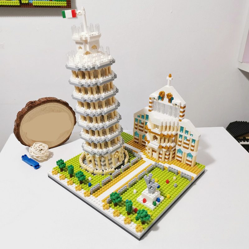 Rompecabezas 3D Architecture Pisa Tower - Imagen 2