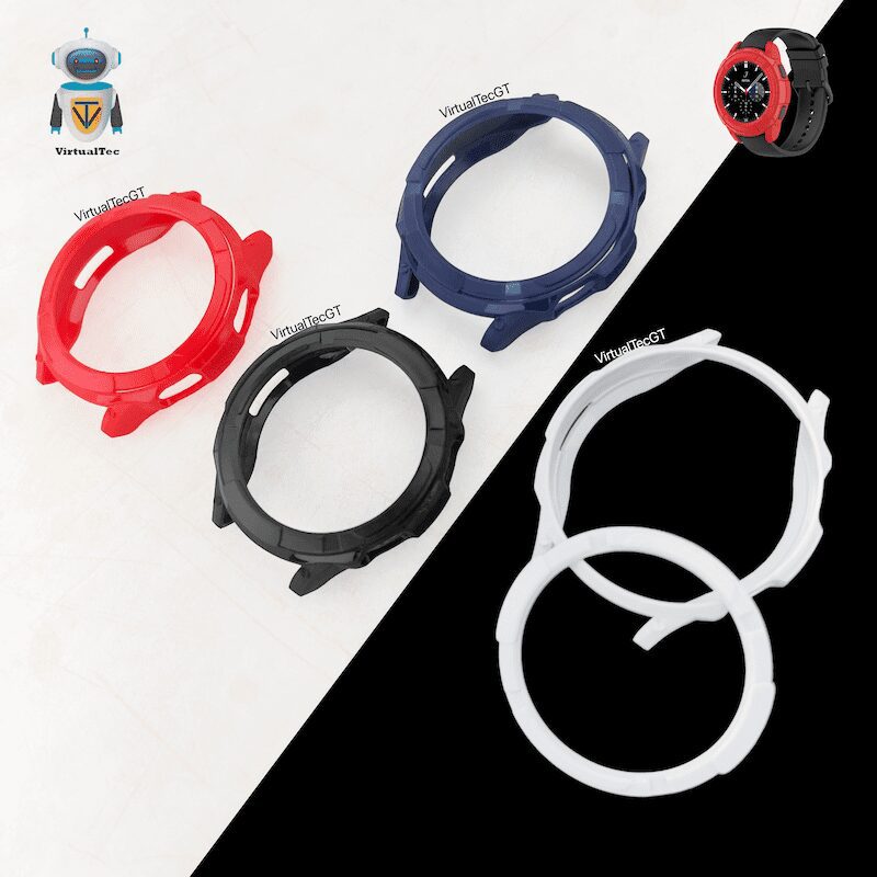 Bumper tipo GShock Samsung Watch 4 Classic - Imagen 2