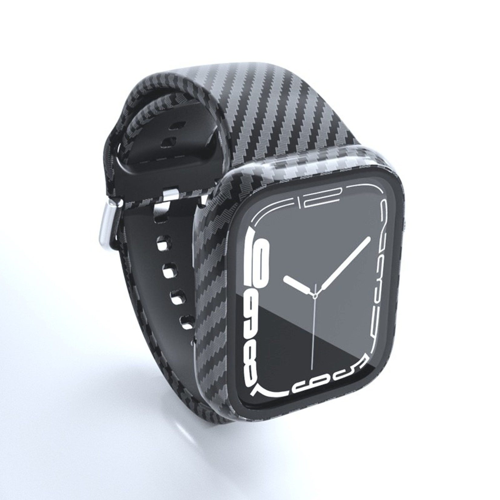 Combo Apple Watch estilo Fibra de Carbono - Imagen 3
