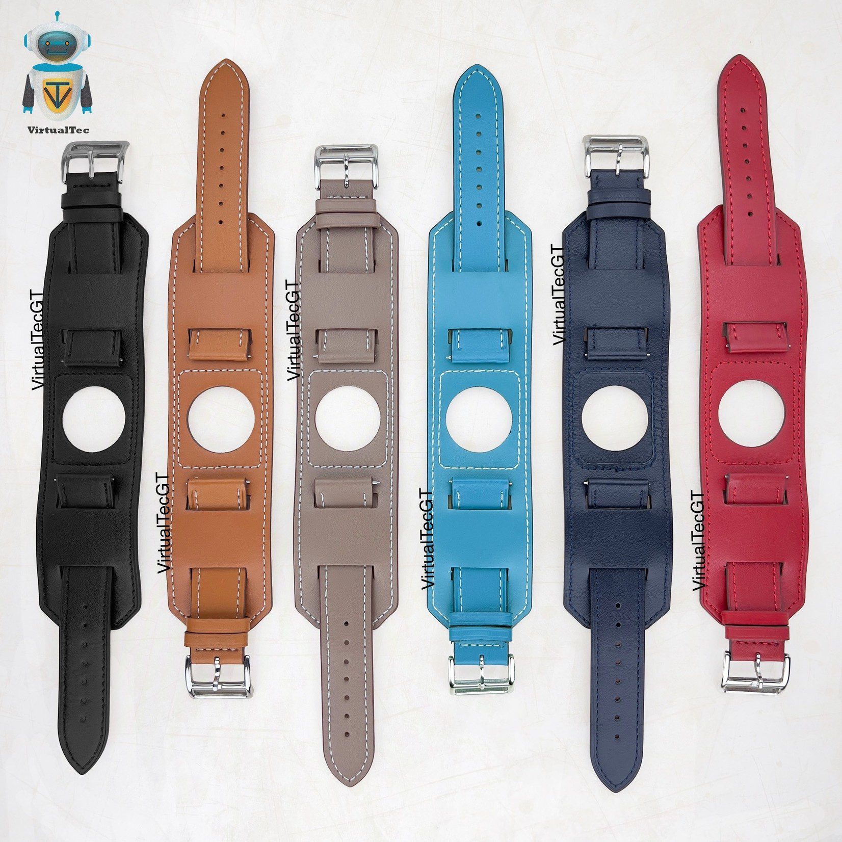 Pulsera Leather Cuff (codVG) - Imagen 2