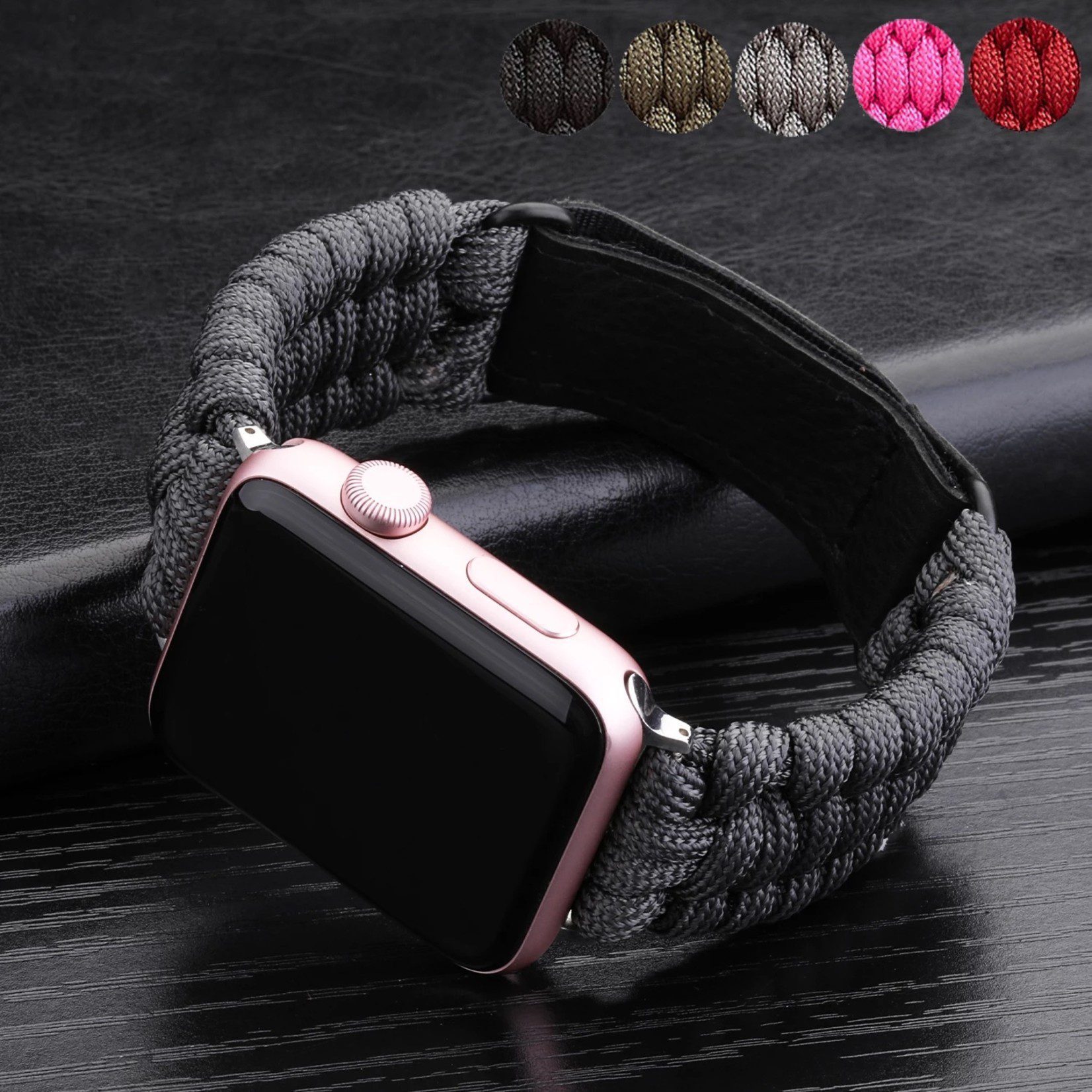 Pulsera cuerda trenzada Apple Watch - Imagen 5