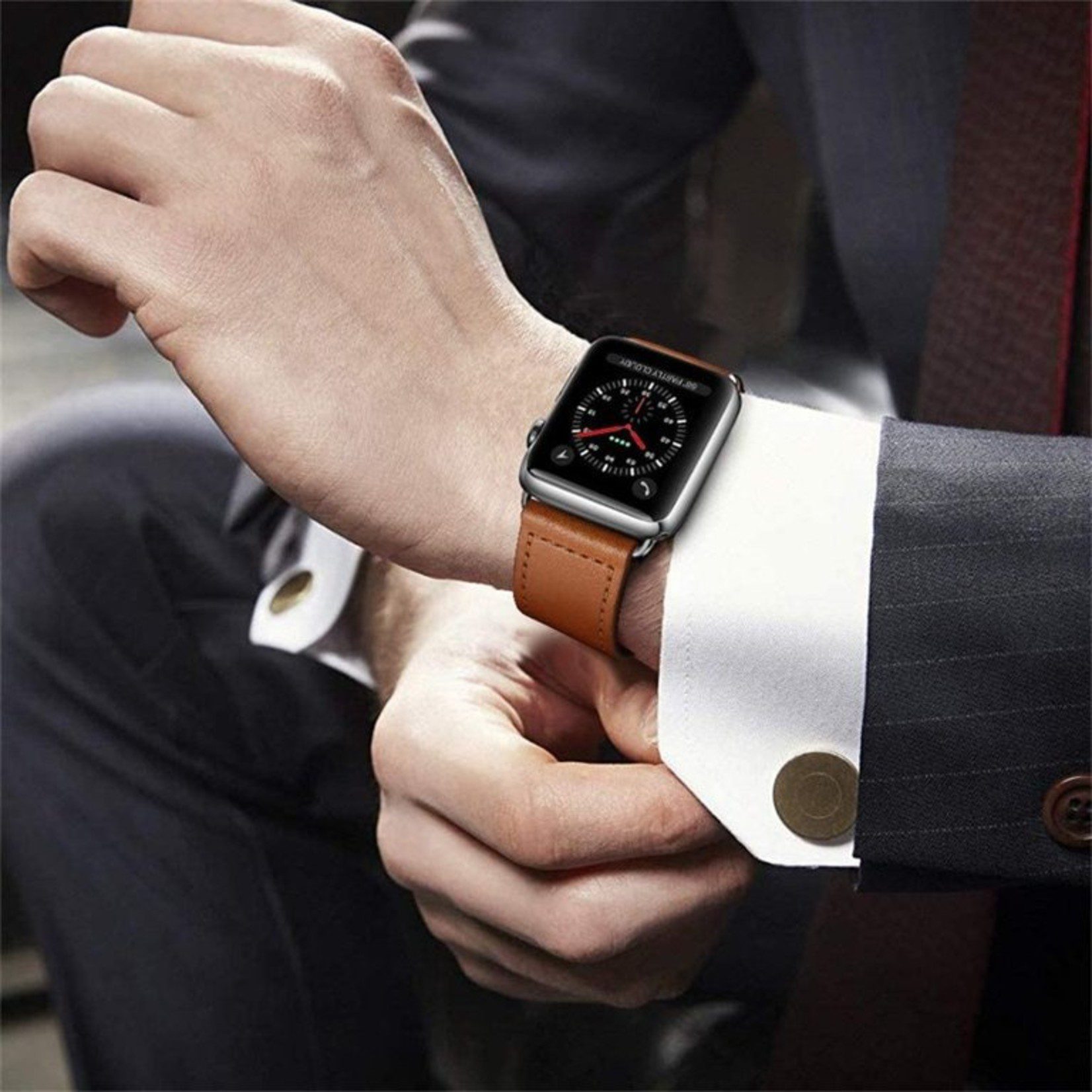 Pulsera Cuero PU Apple Watch - Imagen 4