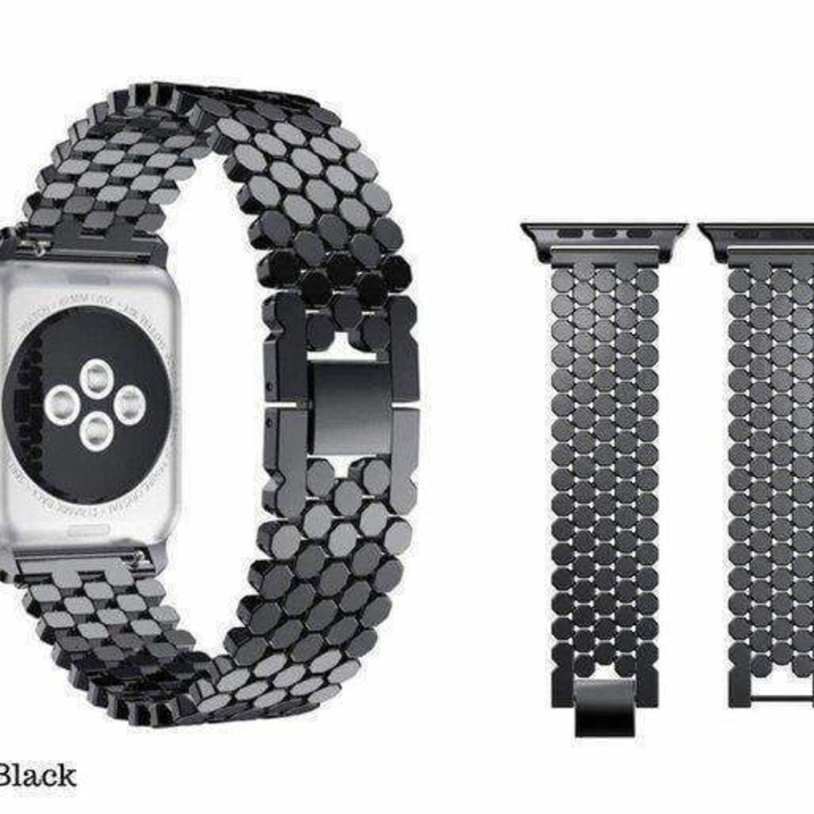 Pulsera Eslabon Circular (Honeycomb) Apple Watch - Imagen 4