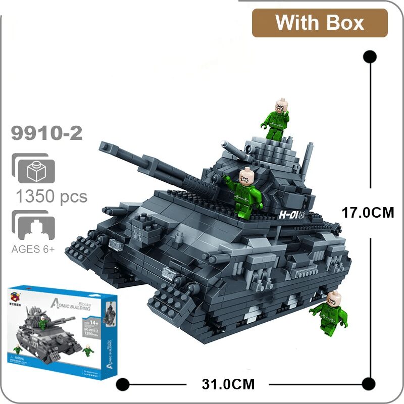 Rompecabezas 3D Vehículo Tanque - Imagen 2