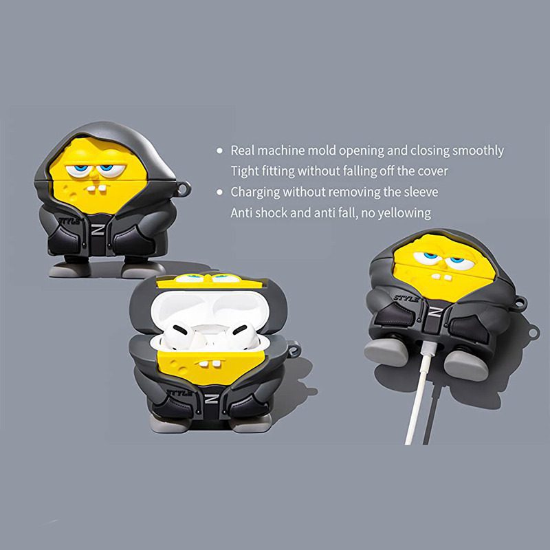 Case AirPods Pro Diseño Bob Esponja (Segunda Generación) - Imagen 3