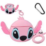 Case AirPods 3 Diseño Stitch Rosado