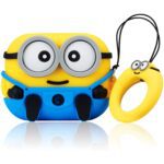 Case AirPods Pro Diseño Minion 2 Ojos Completo (Segunda Generación)
