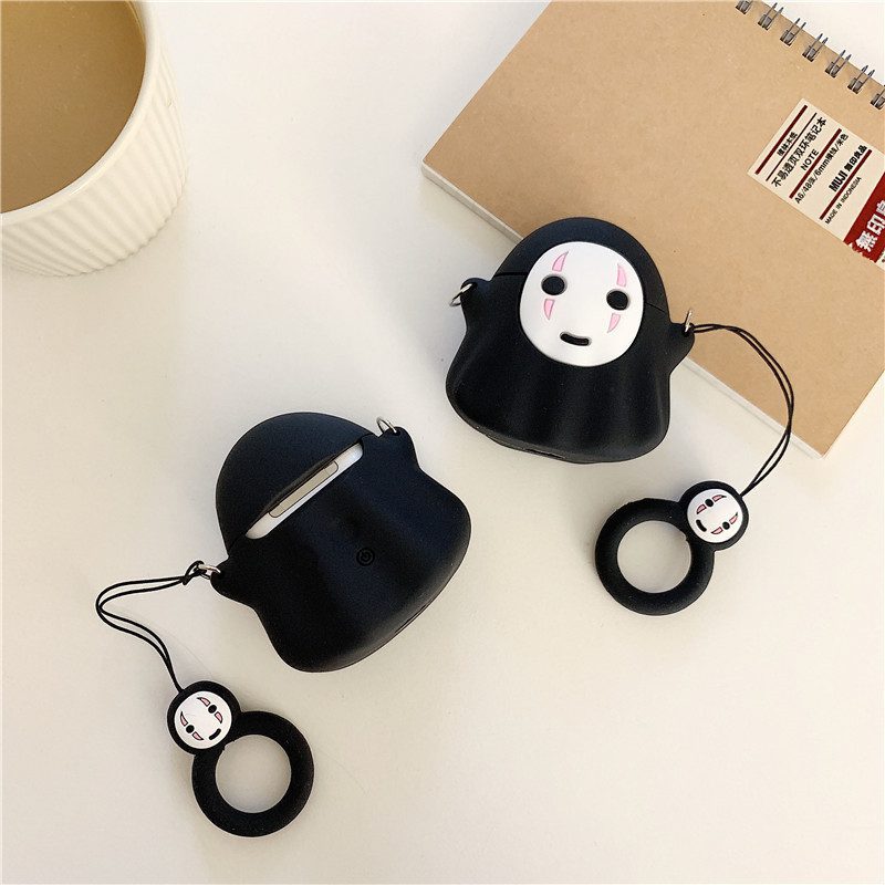 Case Airpods 1/2 Diseño No Face Chihiro (Sapo) - Imagen 2