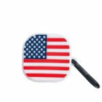 Protector Samsung Galaxy Buds Diseño Bandera USA