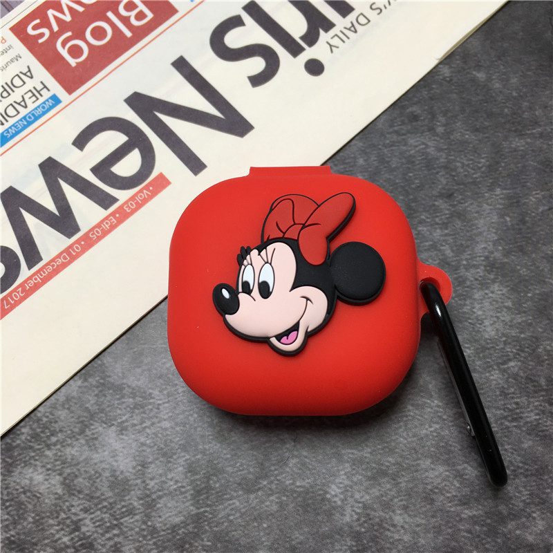 Protector Samsung Galaxy Buds Disney Minnie Mouse Rojo - Imagen 2