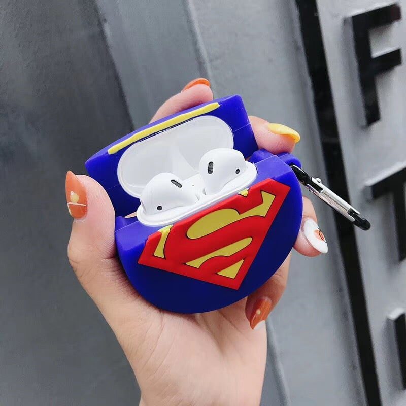 Case AirPods 1/2 Diseño Superman - Imagen 2