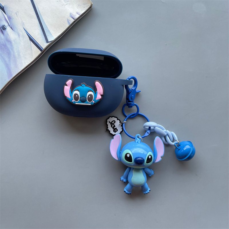 Case Huawei Freebuds 4i Llavero Stitch - Imagen 2