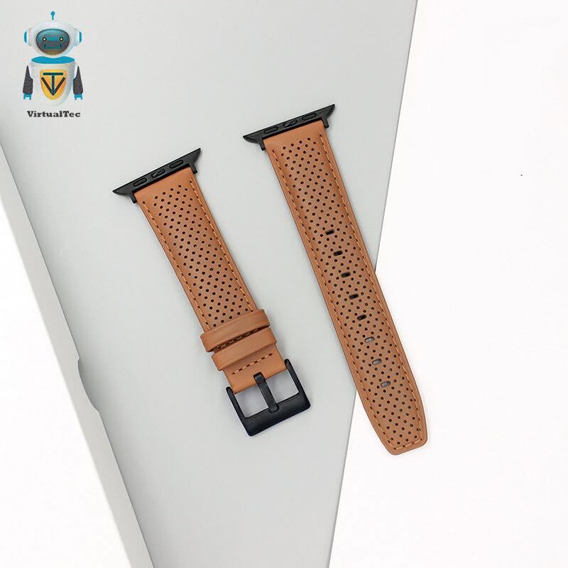 Pulsera Cuero Perforado Apple Watch - Imagen 4