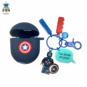 Case Redmi Buds 3 Pro Llavero Capitán América