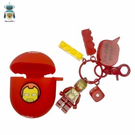 Case Redmi Buds 3 Pro Llavero Ironman