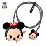 Protector de cargador iPhone 18/20W Minnie Mouse Face
