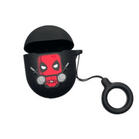 Case Redmi Buds 3 Pro Diseño DeadPool Negro