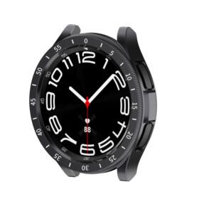 Bumper con Bisel Samsung Watch6 - Negro, 47mm