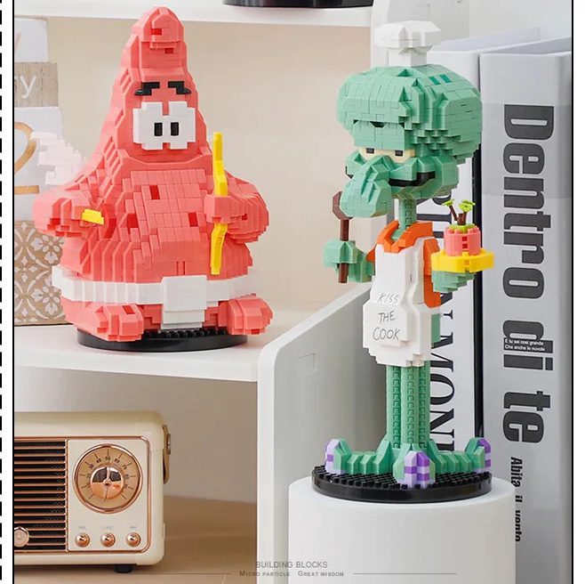 Rompecabezas 3D Bob Esponja Calamardo - Imagen 2
