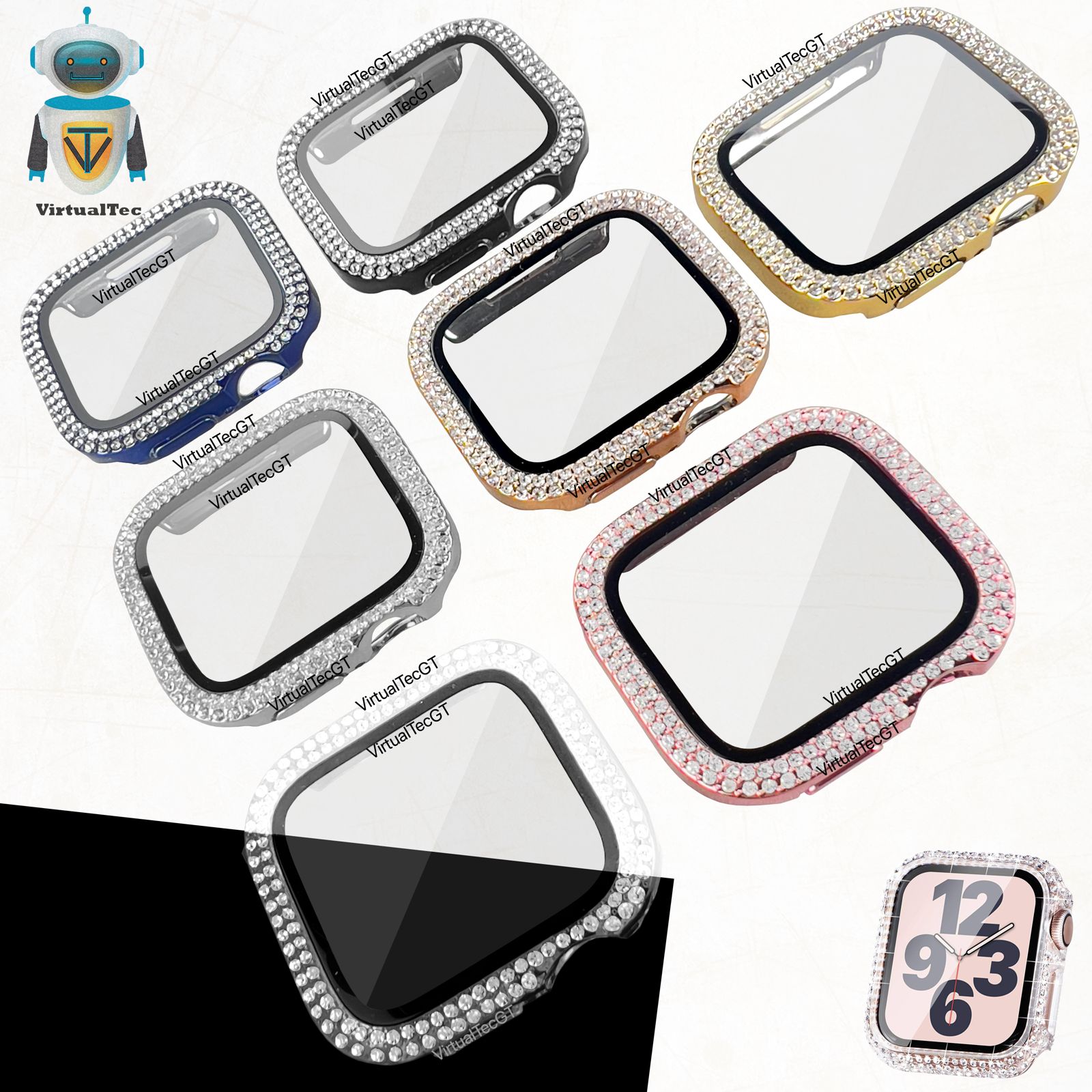 Bumper Completo Apple Watch Sparkle (Serie 1 a la 11) - Imagen 2