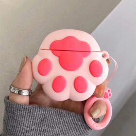Case AirPods Pro Diseño Huellita Rosada (Segunda Generación)