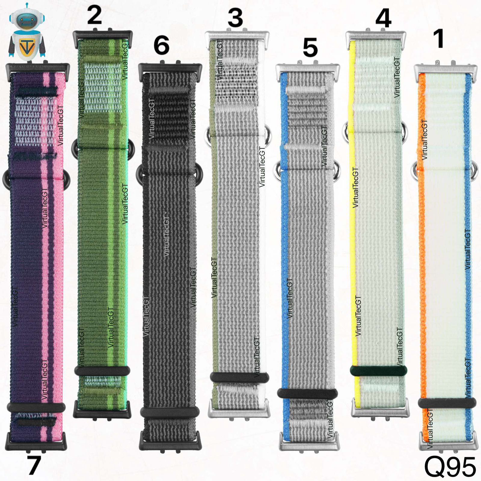 Pulsera Samsung Galaxy Fit 3 Velcro - Imagen 2