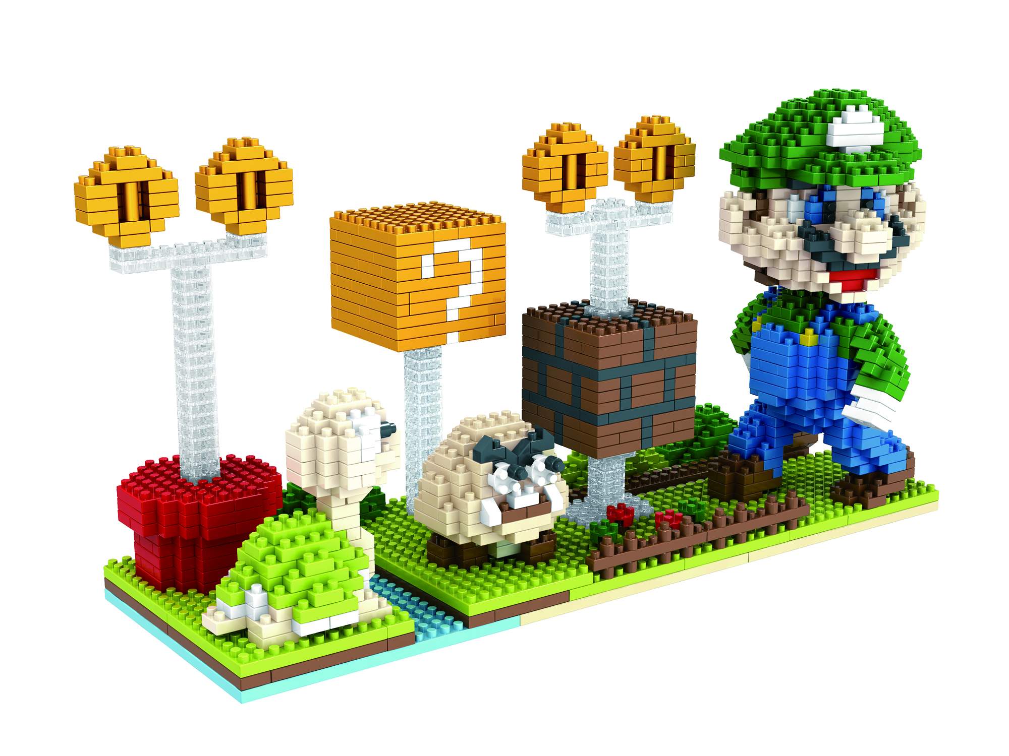 Rompecabezas 3D Mario Bross Luigi Move - Imagen 3