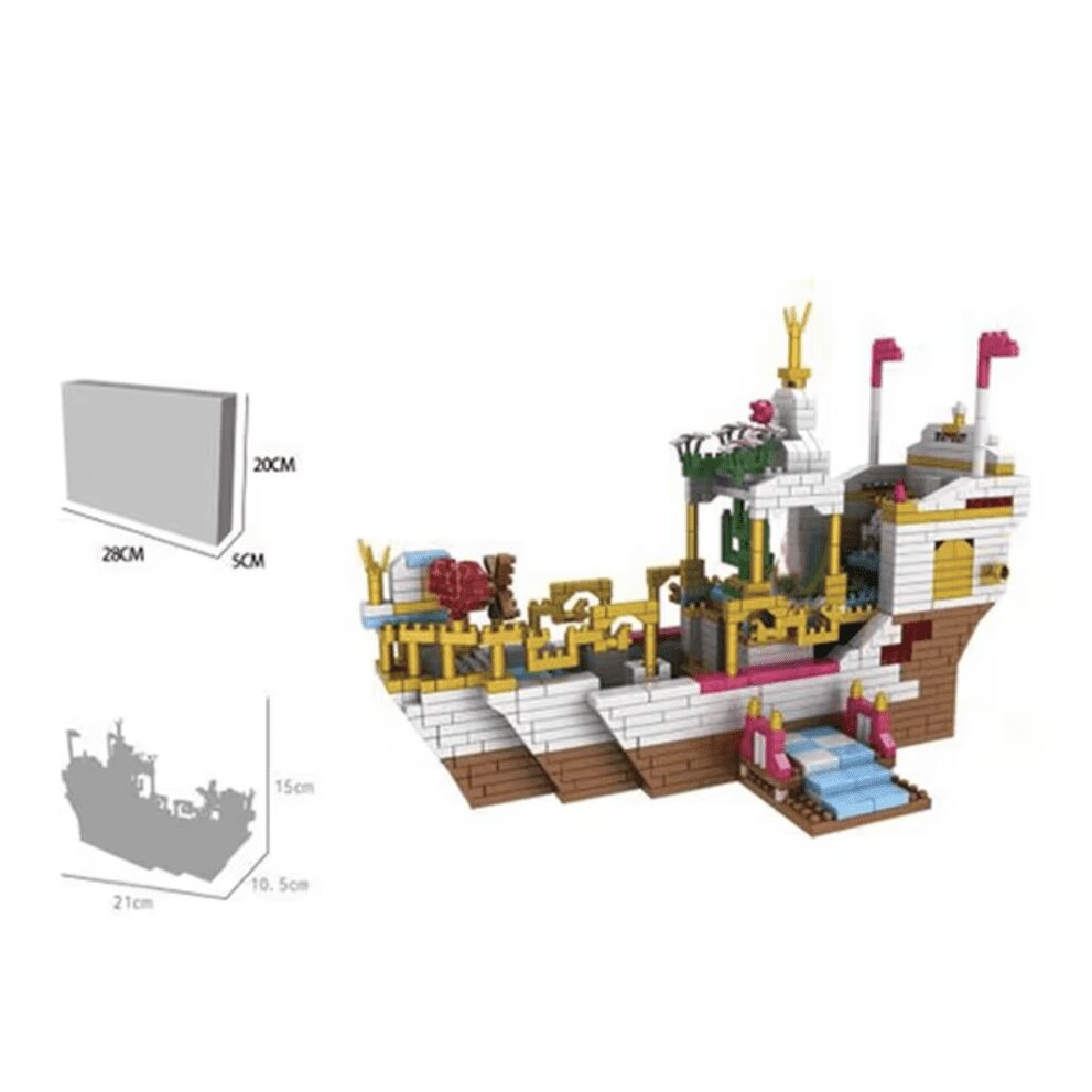 Rompecabezas 3D Barco Real (Princesas) - Imagen 2