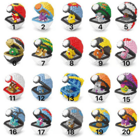 Rompecabezas 3D Mini Pokebola