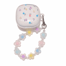 Protector Redmi Buds 6 Play Diseño Clear Flores de Colores