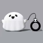 Protector Beats Solo Buds Diseño Fantasma Blanco