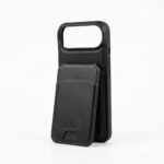 Case de Cuero con Wallet MagSafe iPhone 17 Air Negro
