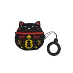 Protector Samsung Galaxy Buds Diseño Gatito Chino Negro