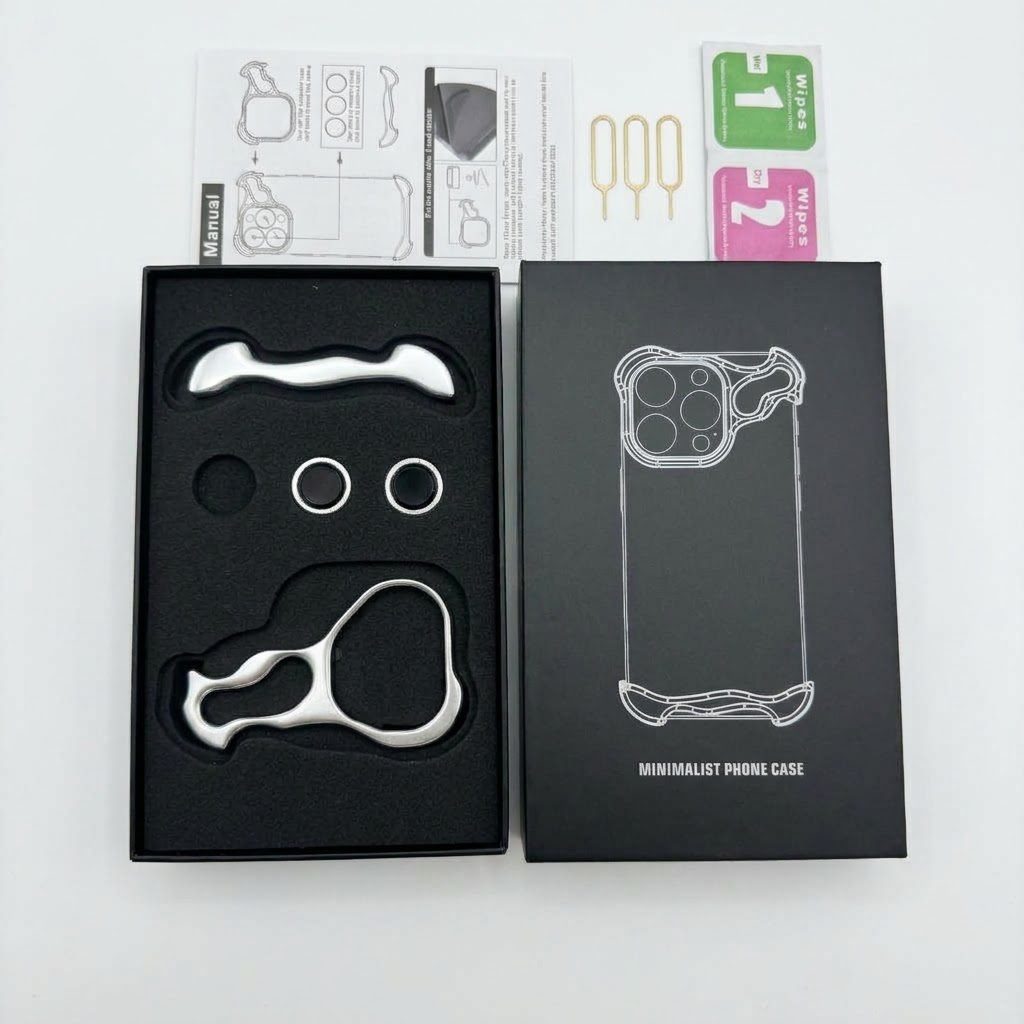 Protector iPhone Naked Feel 16 Plus Plateado - Imagen 2