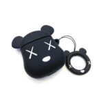 Case Airpods 1/2 Diseño Dead Mouse Negro