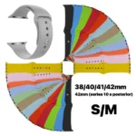1 Pulsera Silicona S/M Apple Watch pequeño