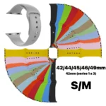 1 Pulsera Silicona S/M Apple Watch grande