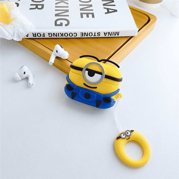 Case Airpods Pro Diseño Minion de un ojo (Stuart) - Imagen 2