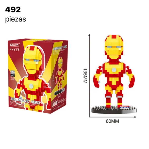 Rompecabezas 3D Superhéroe Iron Man
