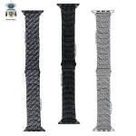 Pulsera eslabones Apple Watch tipo fibra carbono