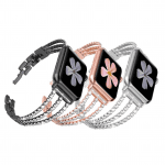Pulsera eslabones diamante Apple Watch