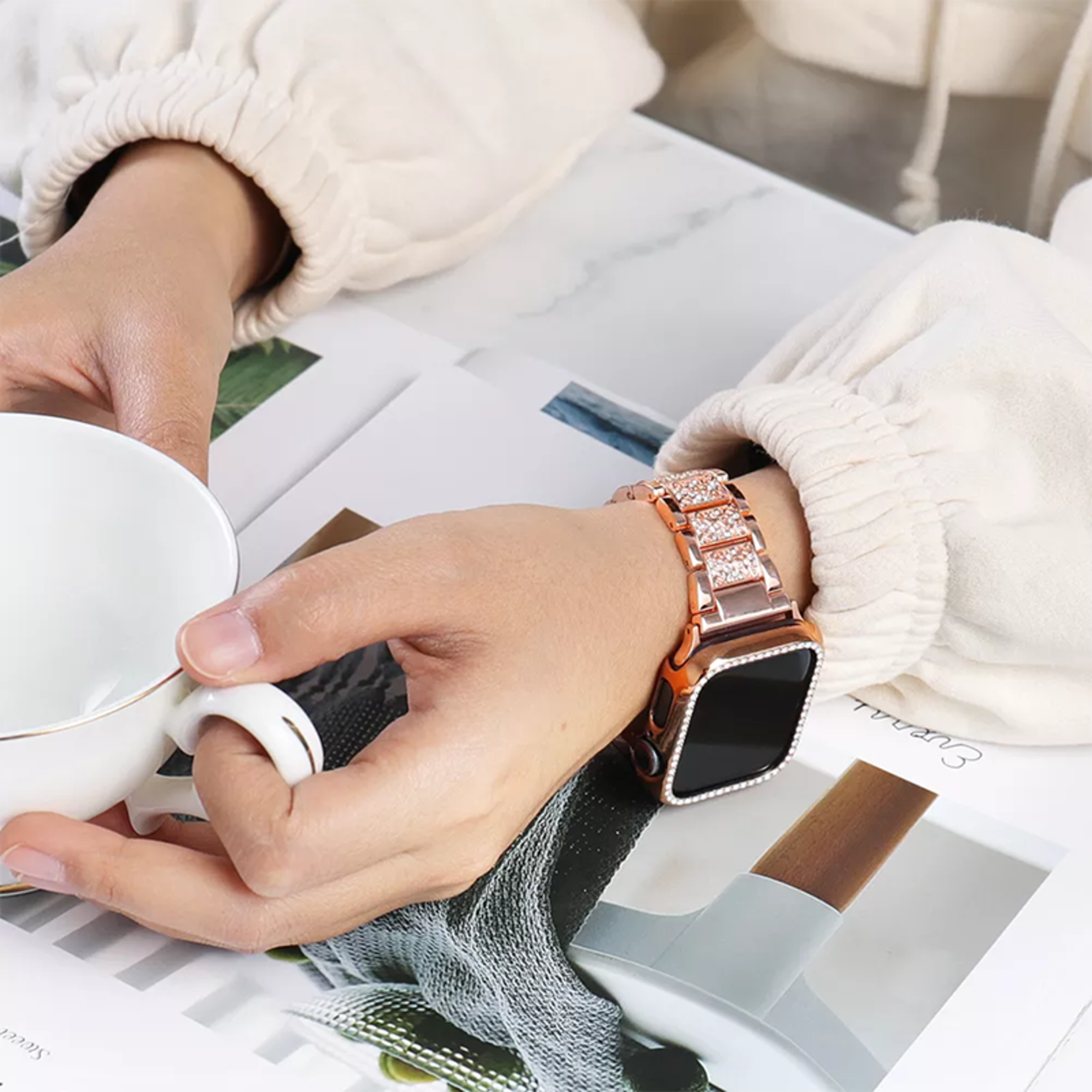 Pulsera Eslabones Sparkle Apple Watch VirtualTecGT