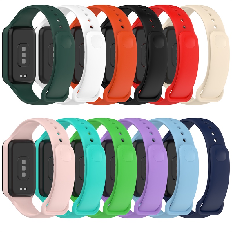 NineHorse Correas de reloj compatibles con Redmi Smart Band 2,  bandas de silicona con hebilla de metal, pulsera ajustable, correa  deportiva de repuesto para Redmi Band 2 Fitness Tracker (10 colores) 