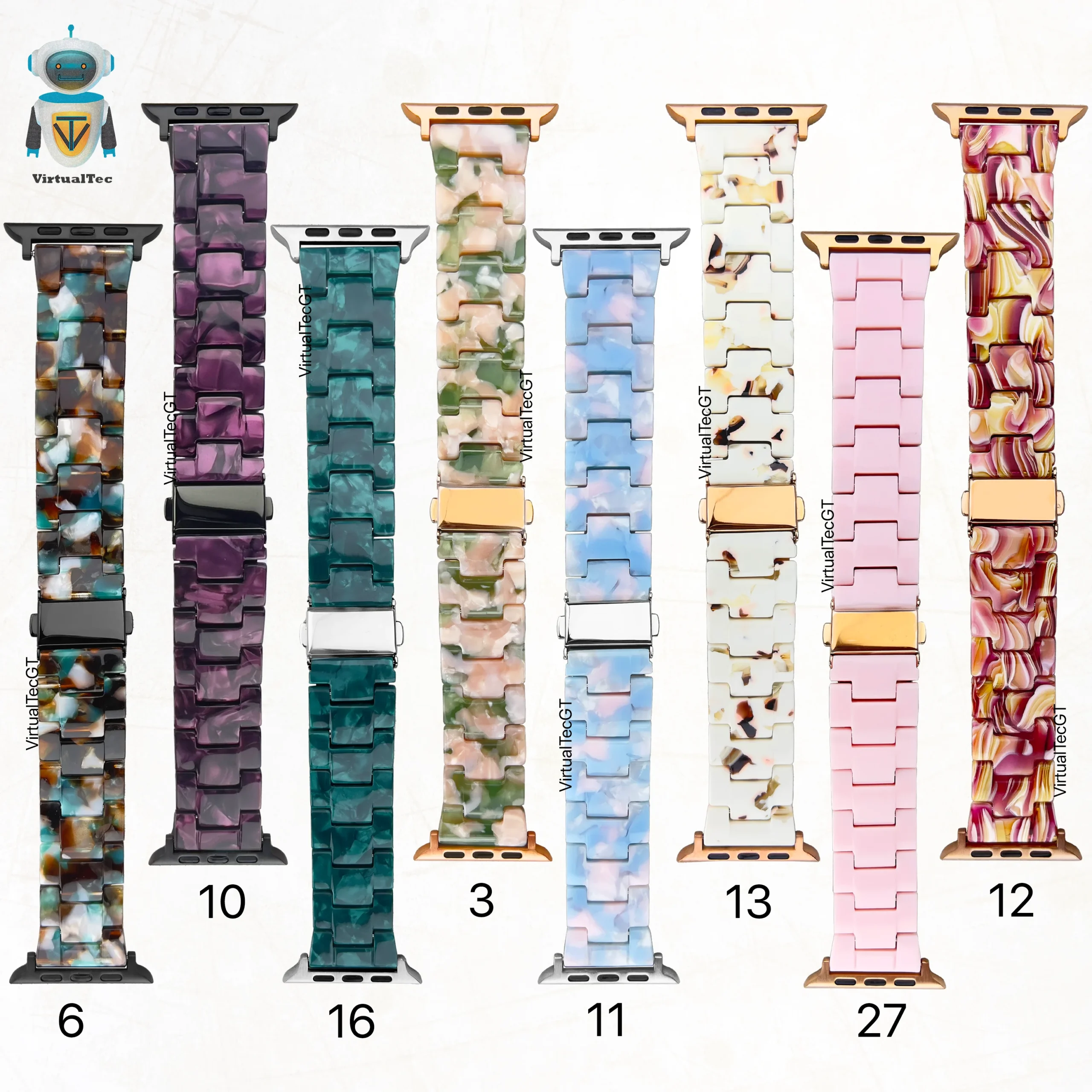 Pulsera Resina Stone Apple Watch - Imagen 2