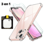 Combo 3 en 1 protectores iPhone 14 (Todas las versiones)