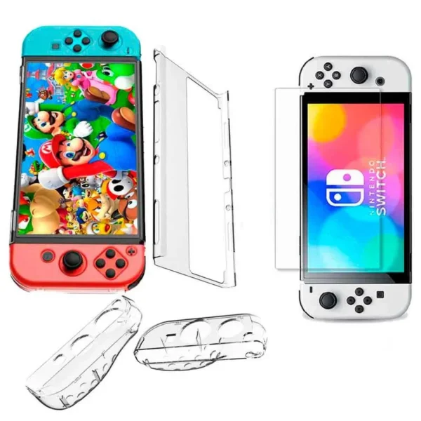 Combo Protección Nintendo Switch Oled