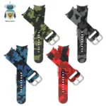 Pulsera Media Luna Estampada Camuflaje