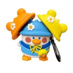 Case AirPods 3 Diseño Patito con 3 Sombreros