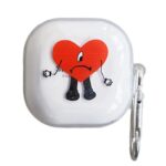 Protector Samsung Galaxy Buds Clear Bad Bunny